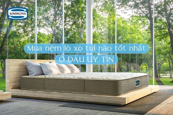 Mua nệm lò xo túi nào tốt nhất, ở đâu uy tín