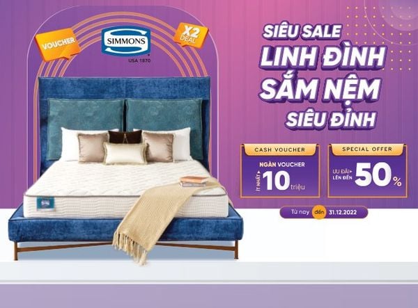 🔥SIÊU SALE LINH ĐÌNH - SẮM NỆM SIÊU ĐỈNH🔥CÙNG NHIỀU CTKM VÀ CASH VOUCHER CHO KHÁCH HÀNG TỪ RITA VÕ