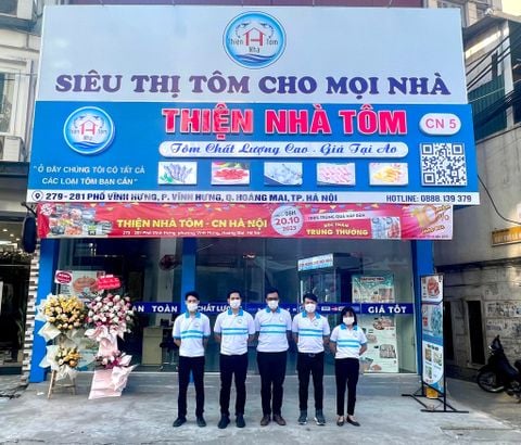 Thiện Nhà Tôm - Chi Nhánh Hà Nội (Thứ 2 - Chủ nhật): 8h - 17h30