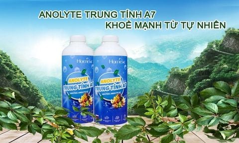 GIẢI PHÁP HOÁ HỌC XANH CHO SẢN XUẤT NÔNG NGHIỆP TỪ ANOLYTE TRUNG TÍNH A7