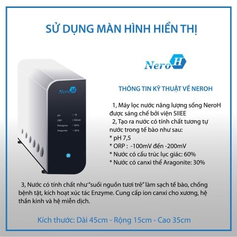 NƯỚC NĂNG LƯỢNG SỐNG NEROH LÀ GÌ? NHỮNG ĐIỀU NÊN BIẾT VỀ NƯỚC NEROH