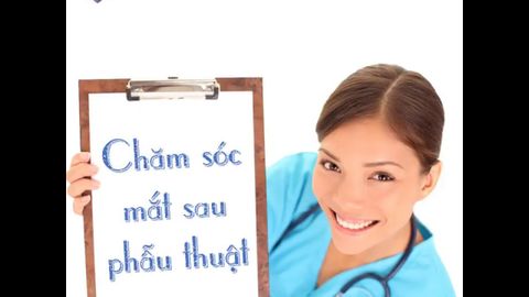 Cách chăm sóc mắt sau phẫu thuật LASIK