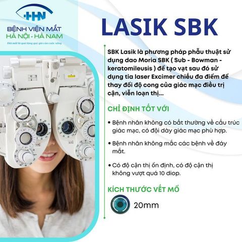 Phẫu thuật khúc xạ LASIK