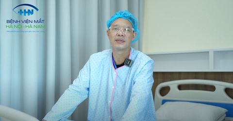Bệnh Nhân Vũ Văn Thắng đã được phẫu thuật phương pháp Phakic Tại Bệnh Viện Mắt Hà Nội - Hà Nam