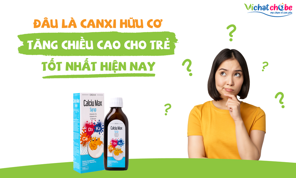 Canxi tự nhiên giúp tăng chiều cao cho trẻ tốt hiện nay