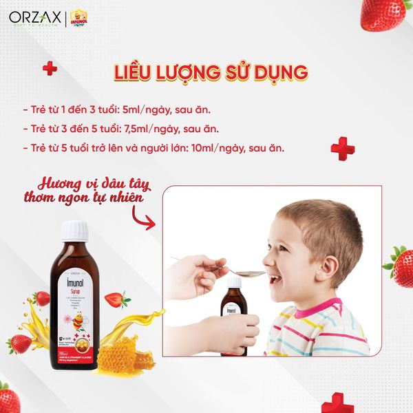 Hướng dẫn sử dụng Imunol Syrup