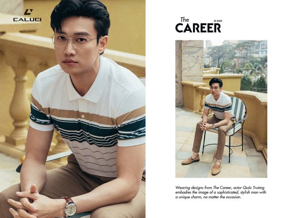 CALUCI RA MẮT BST "THE CAREER" KẾT HỢP CÙNG DIỄN VIÊN QUỐC TRƯỜNG