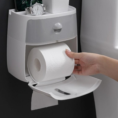Lý do nhà vệ sinh Nhật thường có cuộn giấy gấp lại