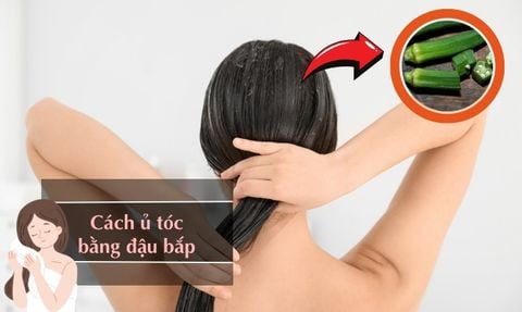 CÔNG THỨC Ủ TÓC BẰNG ĐẬU BẮP DƯỠNG TÓC CHẮC KHỎE, BÓNG MƯỢT