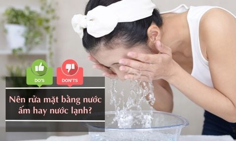GÓC GIẢI ĐÁP: NÊN RỬA MẶT BẰNG NƯỚC ẤM HAY LẠNH TỐT HƠN CHO DA?