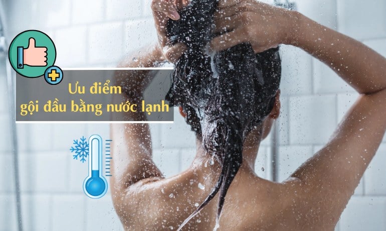 Nên gội đầu bằng nước ấm hay nước lạnh để giảm gàu, ngừa rụng?