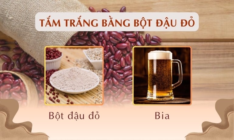 Bột đậu đỏ có làm trắng da không? 5 công thức tại nhà