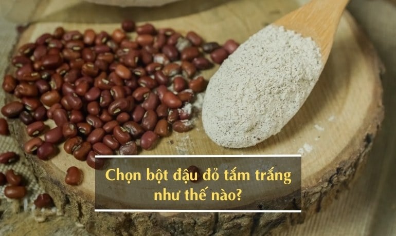Bột đậu đỏ có làm trắng da không? 5 công thức tại nhà