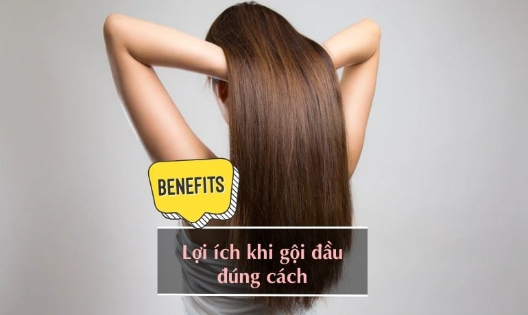 Cách gội đầu đúng cách cho nữ và sai lầm phổ biến