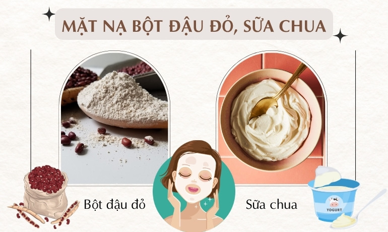 10 cách làm bột đậu đỏ đắp mặt nạ tại nhà