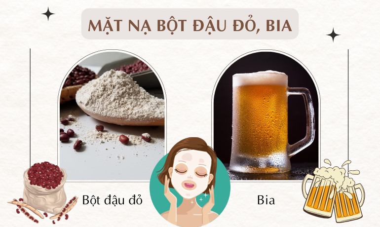 10 cách làm bột đậu đỏ đắp mặt nạ tại nhà