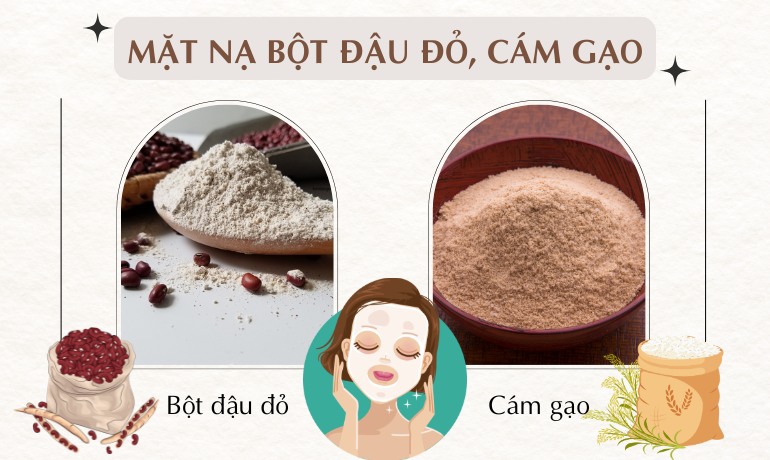 10 cách làm bột đậu đỏ đắp mặt nạ tại nhà