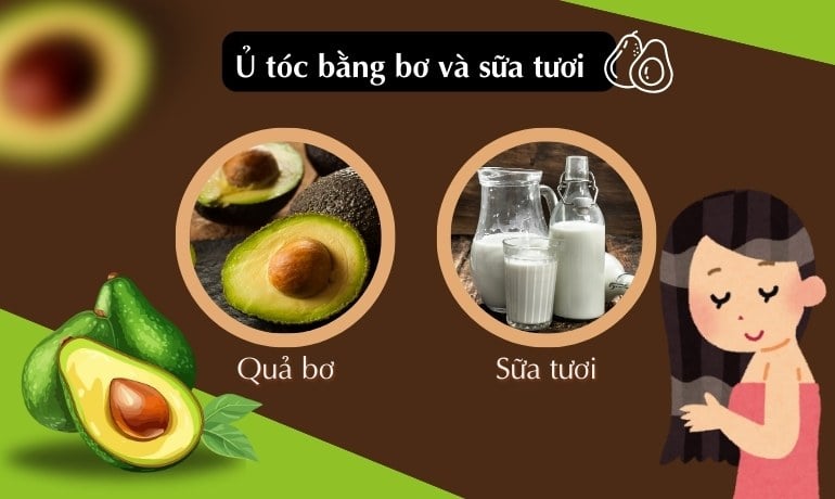 Cách ủ tóc bằng bơ giúp mọc tóc, mềm mượt và chắc khỏe