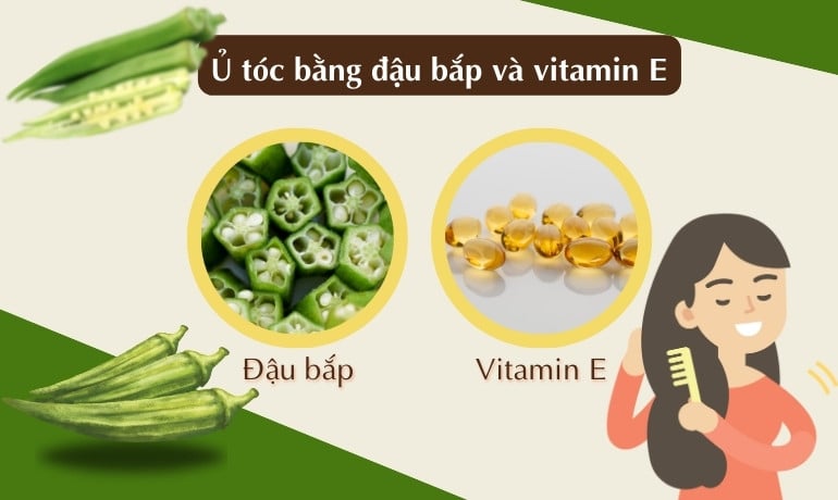 Hướng dẫn 8 cách làm mặt nạ ủ tóc bằng đậu bắp