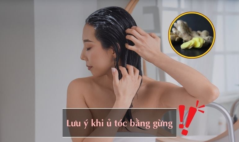 10 cách ủ tóc bằng gừng kích thích mọc tóc, ngừa rụng tóc