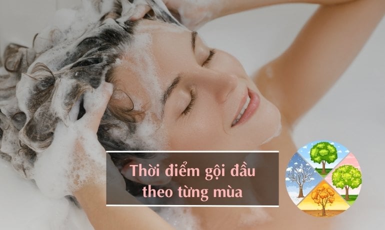 Nên gội đầu vào lúc nào, gội buổi sáng hay buổi tối?