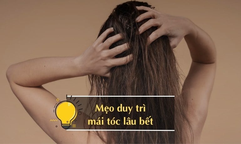 Làm sao để tóc hết bết không cần gội? Cách nhanh chóng