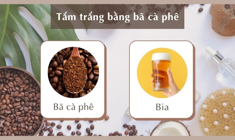Tắm trắng bằng bã cafe có bắt nắng không? Mẹo hạn chế đen da