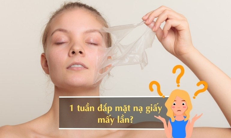 Đắp mặt nạ giấy xong có cần rửa mặt không?