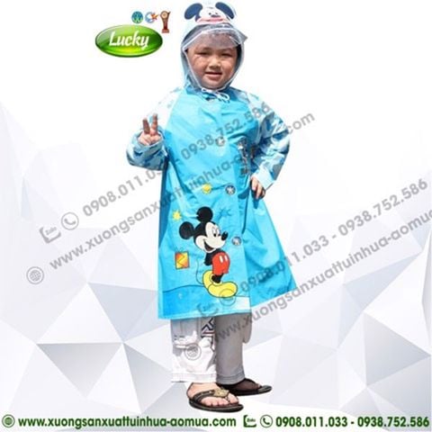 Xưởng sản xuất áo mưa trẻ em giá rẻ