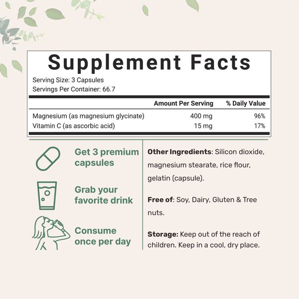 Thành thành dinh dưỡng Micro Magnesium Glycinate