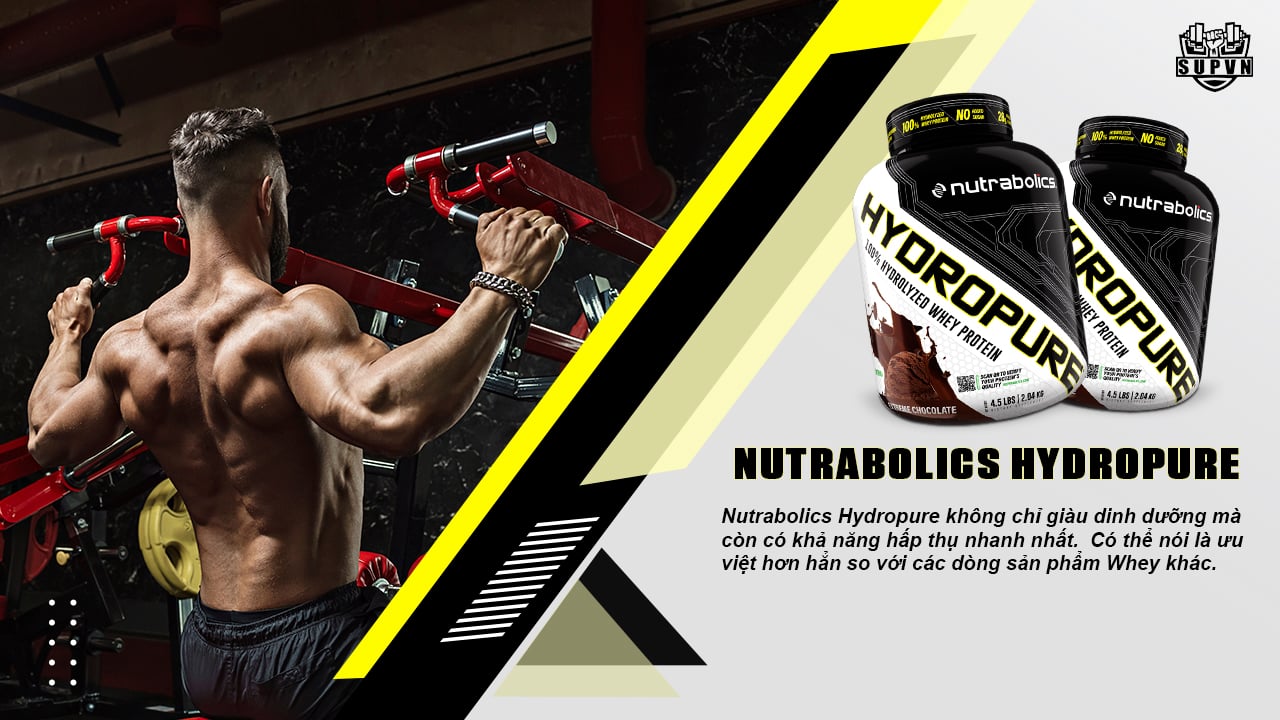 Nutrabolics HydroPure ưu việt hơn hẳn so với các dòng whey khác