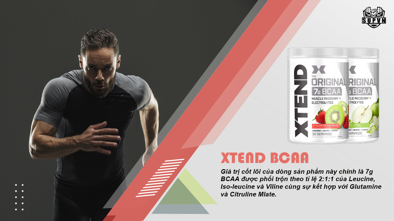 xtend bcaa 30 lần dùng hỗ trợ tránh dị hóa cơ hiệu quả