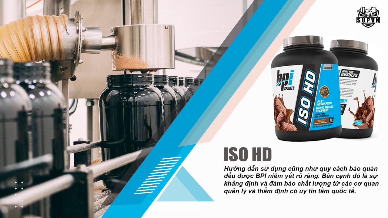 Iso HD Whey Protein Chất Lượng Đỉnh Cao