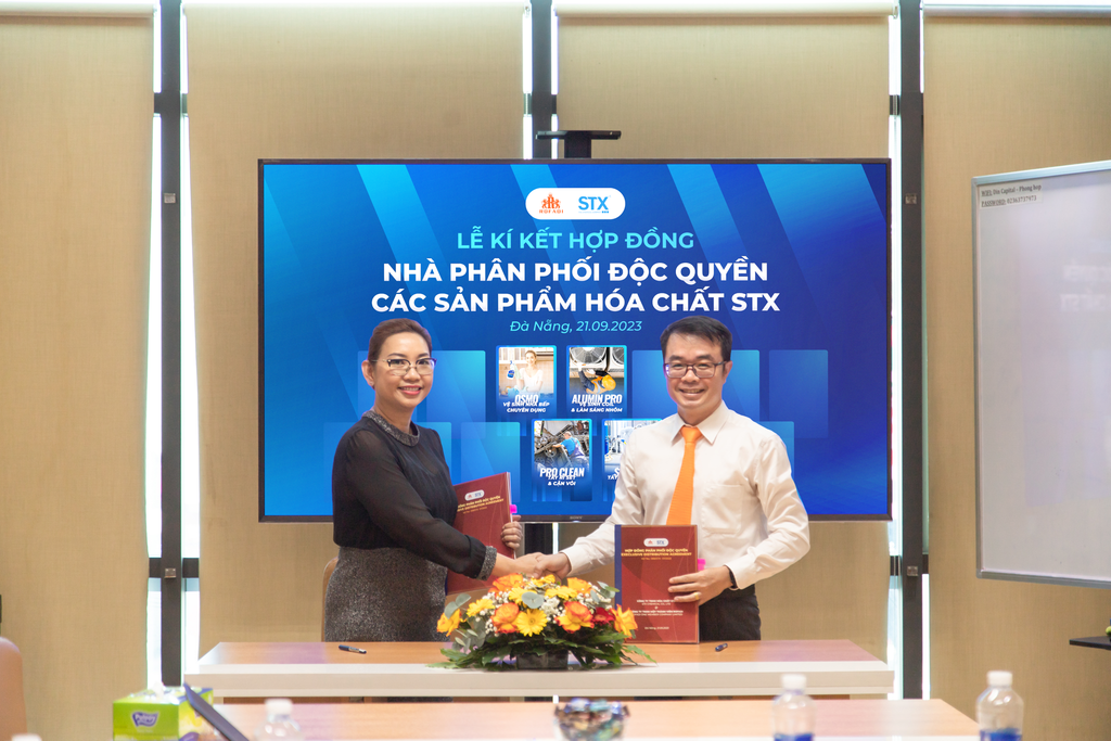 ROFADI CHÍNH THỨC TRỞ THÀNH ĐỐI TÁC PHÂN PHỐI ĐỘC QUYỀN CÁC SẢN PHẨM HÓA CHẤT STX