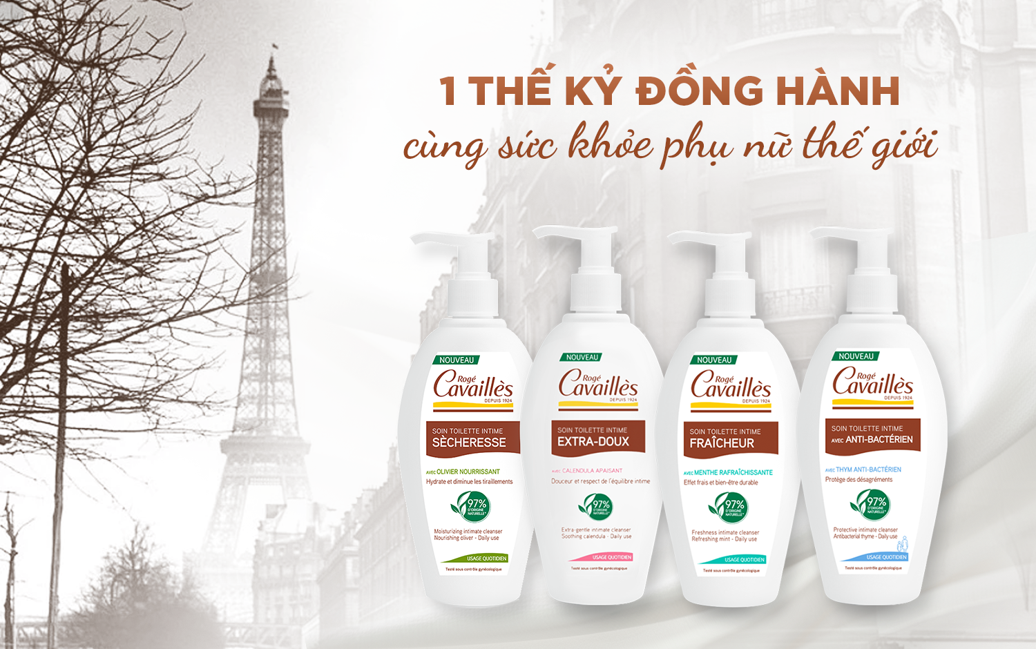 Báo Dân Việt: Roge Cavailles - Dung dịch vệ sinh phụ nữ được yêu thích của Pháp gần 1 thế kỷ