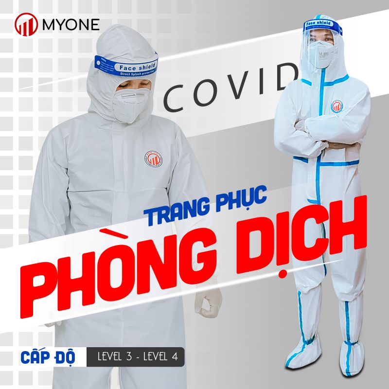 MYONE – ĐỒ BẢO HỘ LEVEL 3 & LEVEL 4