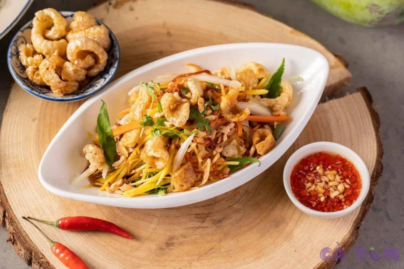 Cách Làm Món Gỏi Da Heo Đu Đủ Đơn Giản Trong Nháy Mắt