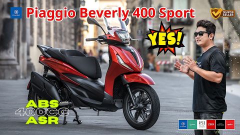 Piaggio Beverly 400 S Động Cơ 400cc chính hãng tại Motoplex Hanoi