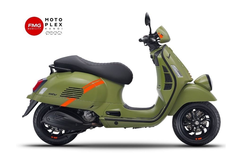 Vespa GTV 300 - 2025 màu Xanh - GREEN TENACE
