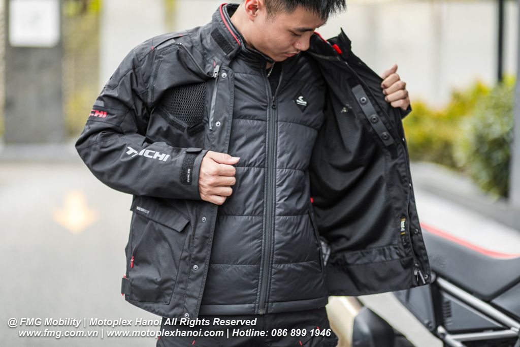 Áo Bảo Hộ Moto RS-Taichi RSJ729 Drymaster Kompass All Season Jacket chính hãng tại FMG Superstore | Motoplex Hanoi