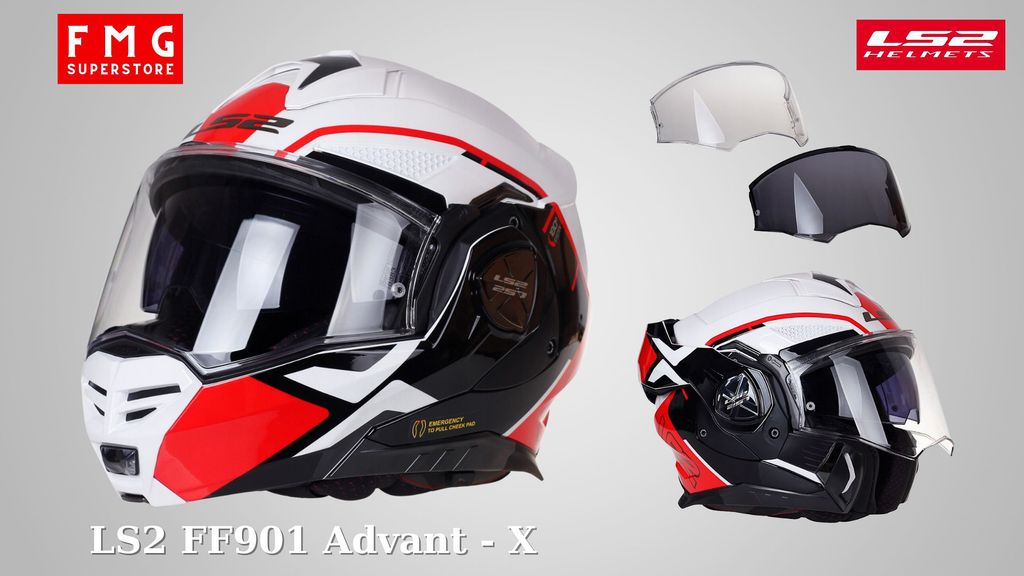 Kính chắn mũ bảo hiểm LS2 FF901 Advant X được thiết kế từ chất liệu Polymer cao cấp “A class” khả năng quang học 3D