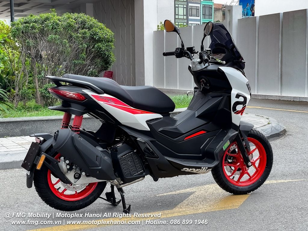 Aprilia SR GT 200 Sport 2025 tại FMG Mobility | Motoplex Hanoi