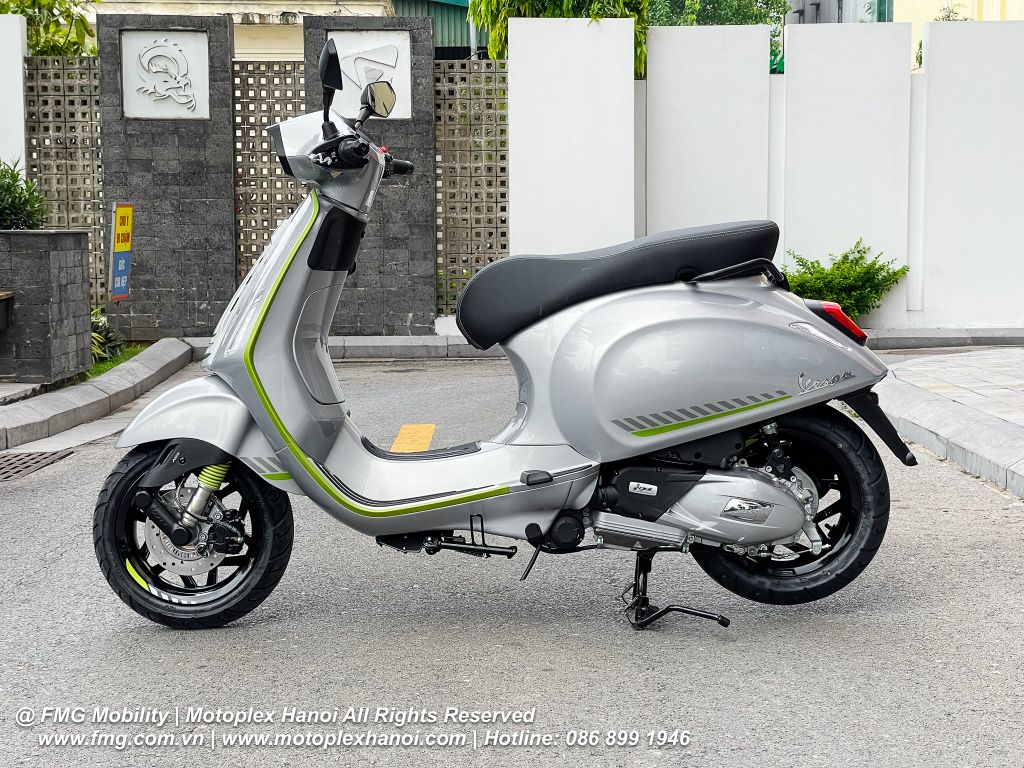 Một chiếc Vespa không chỉ đẹp – mà còn tiết kiệm và thân thiện môi trường.