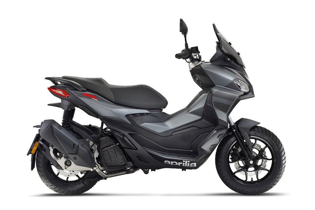 Aprilia SR GT 200 màu Xám mờ Street Grey