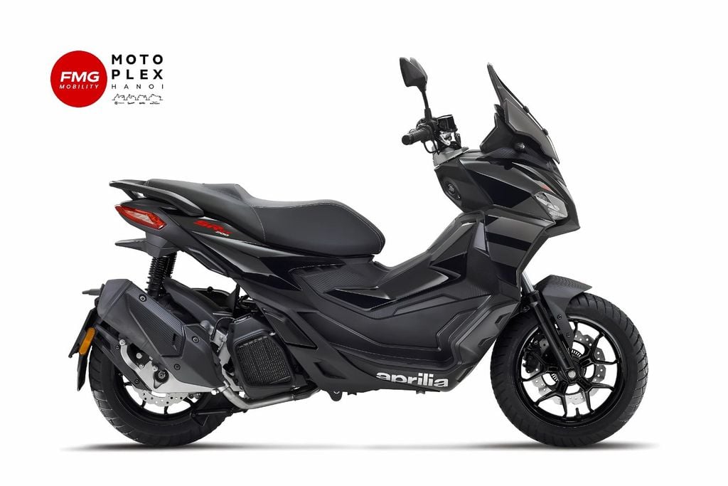 Aprilia SR GT 200 màu Đen bóng Aprilia Black