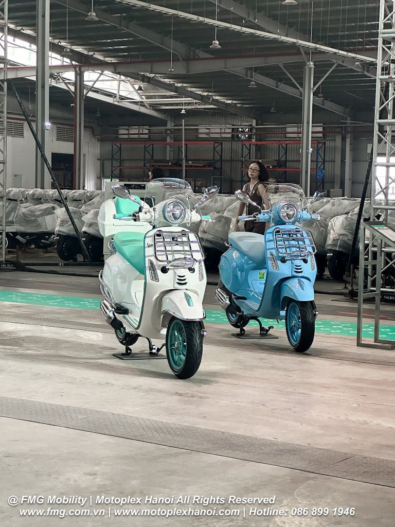 Hình Ảnh Vespa Primavera 2025 trong sự kiện ra ,mắt tại Piaggio Việt Nam