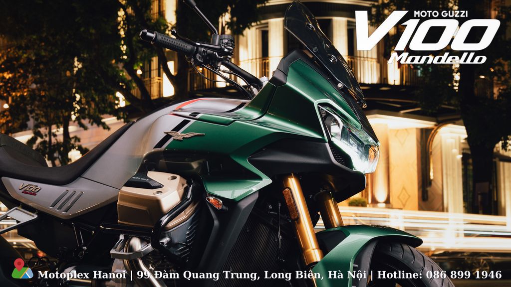 Moto Guzzi V100 Mandello S chính hãng tại Motoplex Hanoi