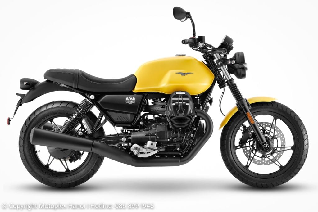 Moto Guzzi V7 Stone màu Vàng - GIALLO METALLICO