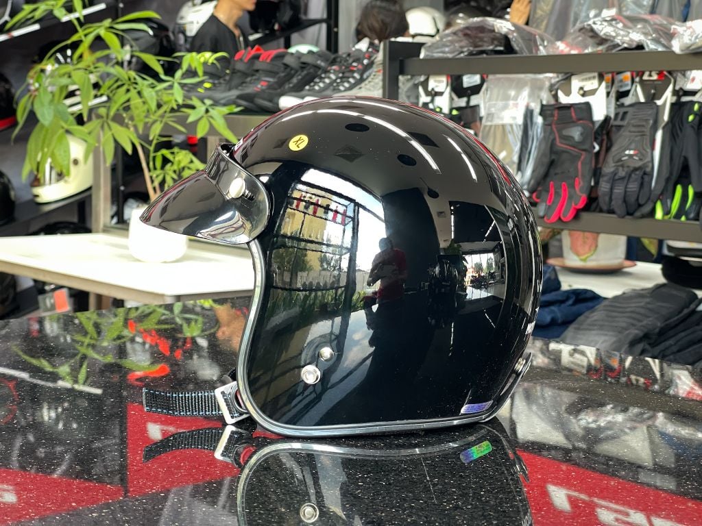 Mũ Bảo Hiểm 3/4 Moto Guzzi Jet Helmet Glitter tại Motoplex Hanoi