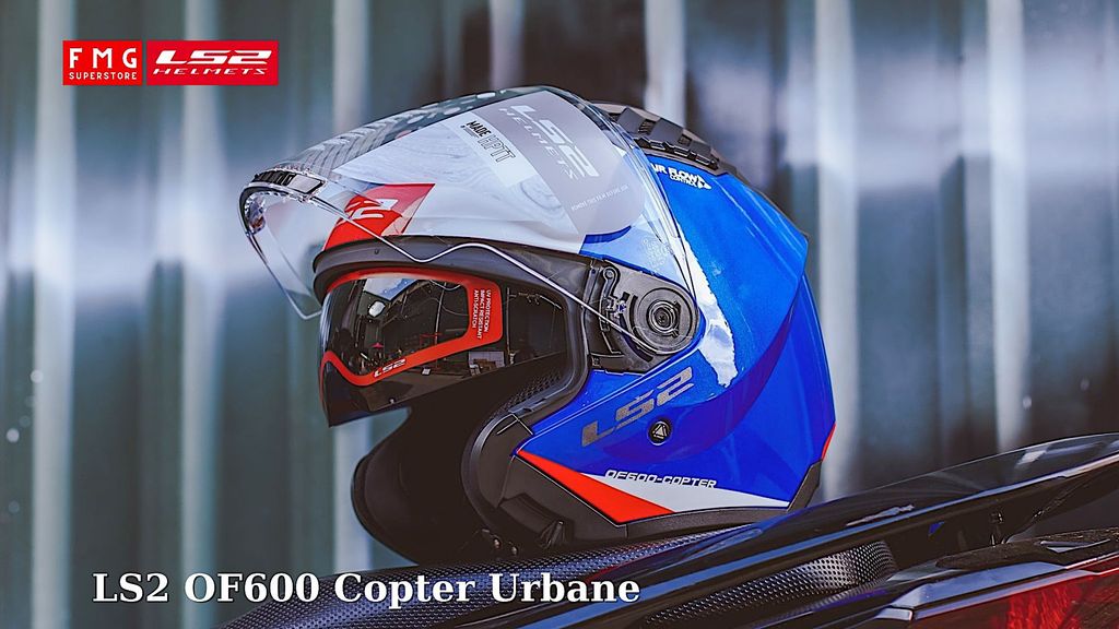 Mũ Bảo Hiểm 3/4 2 Kính LS2 OF600 Copter Urbane chính hãng tại FMG Superstore